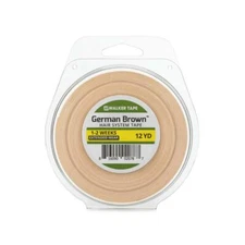 German Brown Liner Cloth Hairpiece Wig Tape Roll 3/4" x 12 yards By Walker