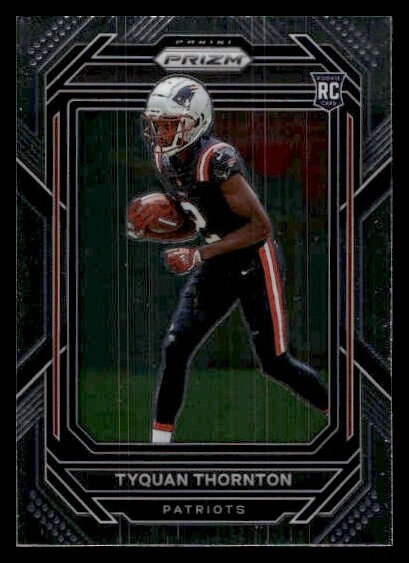 2022 Panini Prizm #328 Tyquan Thornton Rookie New England Patriots