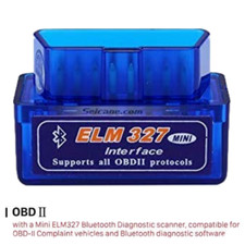 OBD2 Car Bluetooth Scanner Code Reader ELM 32...