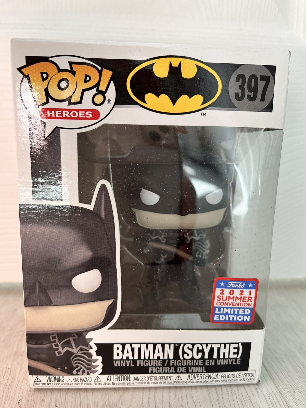 En Oferta Figura De Vinilo Batman Scythe Funko Pop Dc #397 2021 Exclusiva Convención De Verano