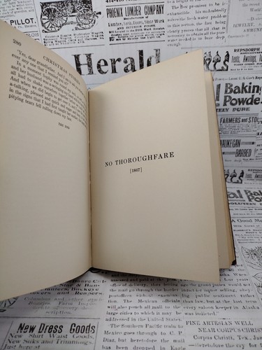 Best Of Charles Dickens. Vol: I,III,IX,X,XIII,XIX. Vintage Hardcover Book (1868) - Picture 20 of 21