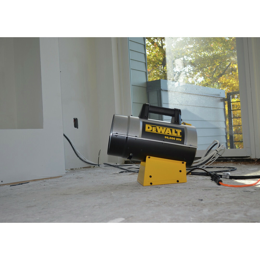 DEWALT DXH90FAV 55,000 - 90,000 BTU Forced Air Propane Heater F340715 New  856795407155 | eBay