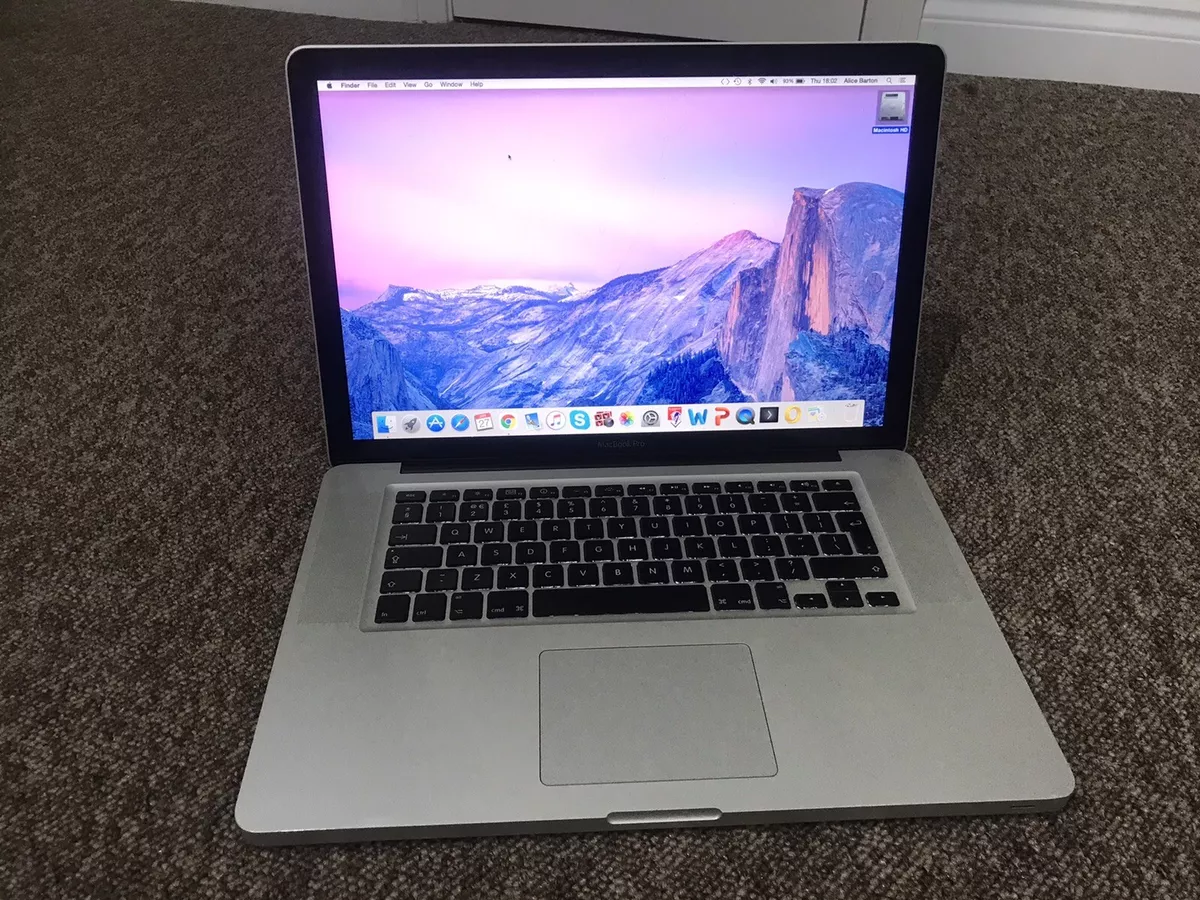 MacBook Pro Mid 2010, 15-inch, 2.4 GHz, Intel Core i5, 4GB RAM, 500GB
