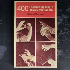 400 Fascinating Magic Tricks You Can Do-pbk-Howard Thurston-1974-Wilshire