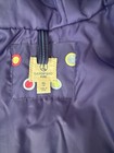 Lands End Kids Winter Ski Jacket Coat Side XL (16), Purple Polka Dots, Preowned — photo 4