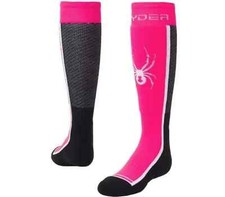 Spyder L13140 Girl's Sweep Performance Ski Socks Size X-Small