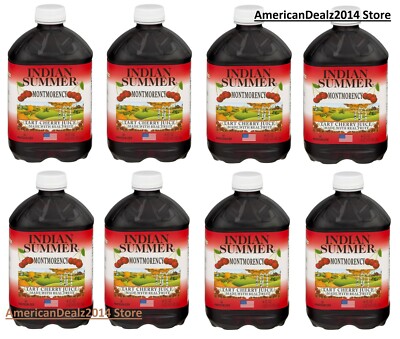 Indian Summer Tart Cherry Juice 46 oz each. 8 pk. total 368 ounces Antioxidant
