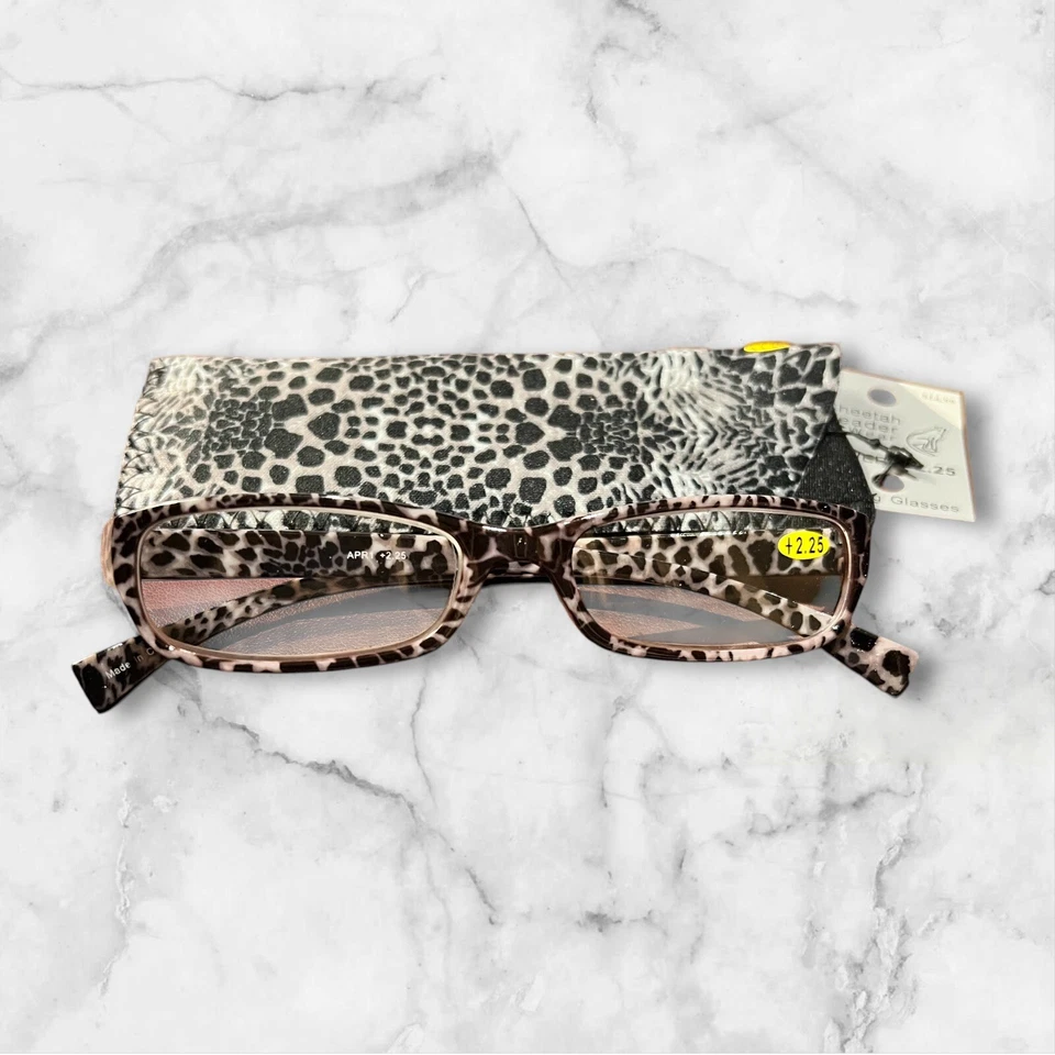 Gafas de lectura Cheetah Reader + 2,25 fuerza + bolsa a juego Foto 2 de 4