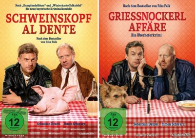 2 DVDs * EBERHOFER - SCHWEINSKOPF AL DENTE + GRIESSNOCKERLAFFÄRE SET # NEU OVP %