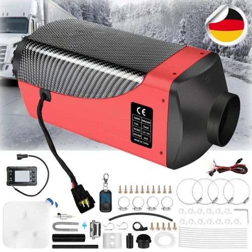 12V 5KW Standheizung Diesel Lufterhitzer LCD Schalter Arbeitstemperatur Heizung - Bild 1 von 12