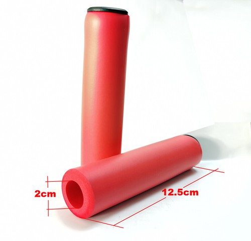 2x Soft Bike Handlebar Grips For MTB BMX Cycle Road Mountain Bicycle Hand Grip - Imagen 3 de 5