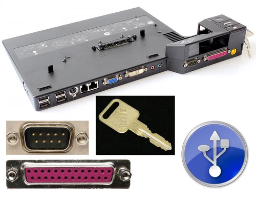PORT REPLICATOR DOCKING STATION 2504 LENOVO THINKPAD R60 T60 T61 Z60t T60p DOC10