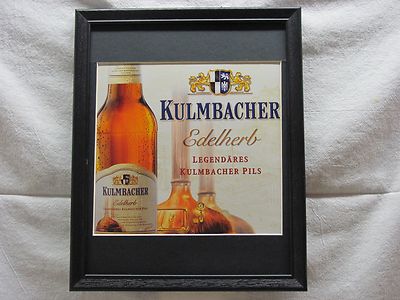 KULMBACHER EDELHERB    BEER SIGN  #778
