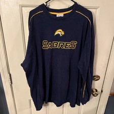 2xl Lee Sport Buffalo Sabres Vintage Long Sleeve T Shirt