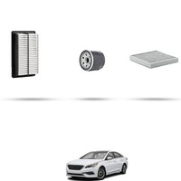 Hoffcar Wartungsset - 3 Filter FüR Hyundai Sonata VII 2.0 113KW Ab 2015