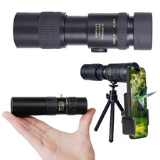 10-300X 40mm Zoom Day/Night Military Telescope HD Monocular Mobile Telescope