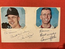 Pete Ward and Tommy John🔥MLB: 1960’s Chicago White Sox 🔥Unique/Rare🔥🔥