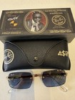 Ray Ban Sunglasses RB3928 001/S2  ARISTA GOLD/BLUE GRADIENT LENS 54MM