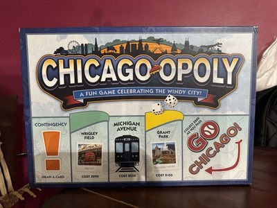 Chicago Opoly Board Game Celebrating The Windy City Game 730799001062 Monopoly