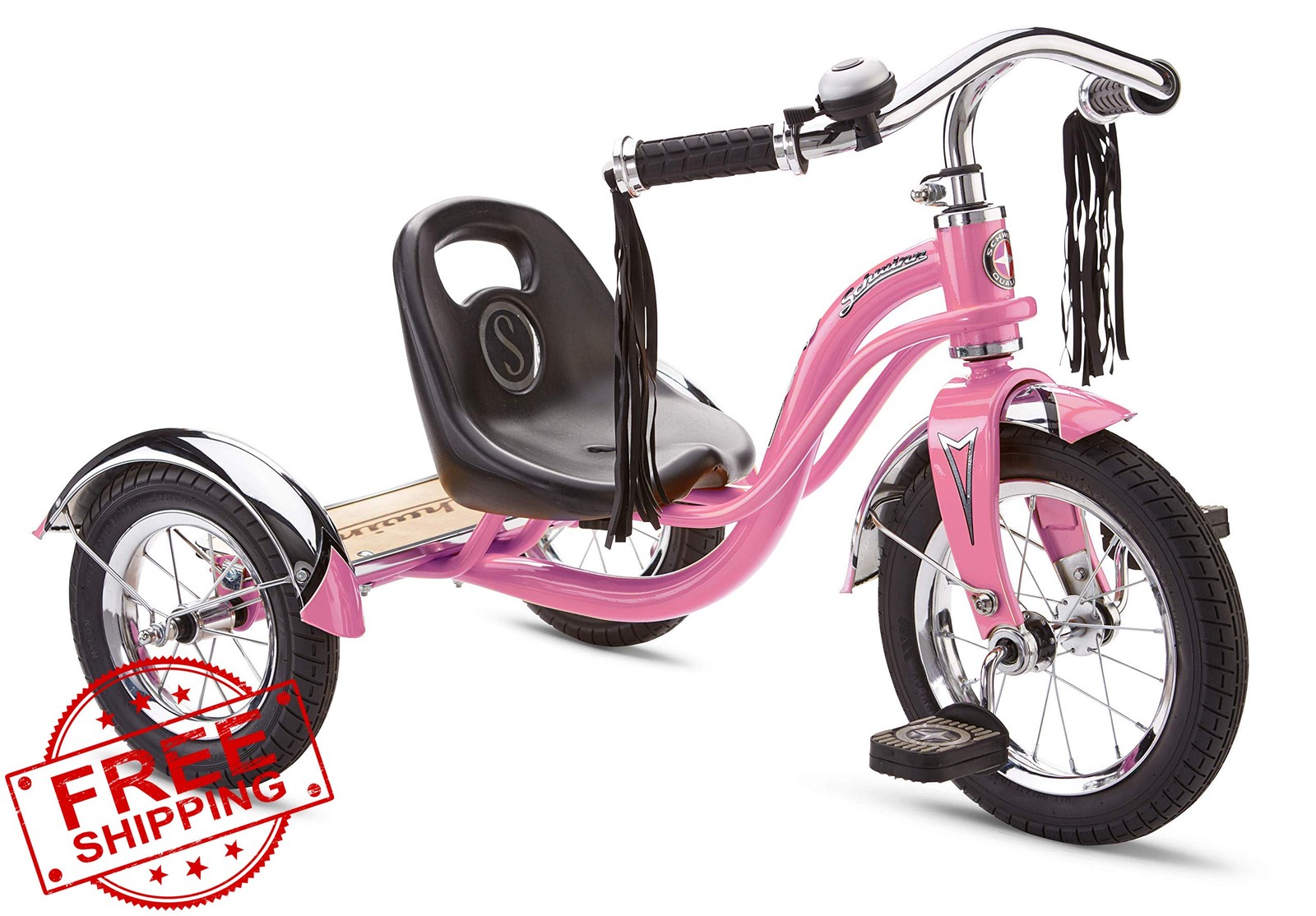 Schwinn Roadster Tricycle 12 Inch Blue Kids Bike Ages 2-4 Re