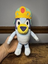 PRINCESS BLUEY PLUSH 8" Blue Heeler Dog Crown Cape 2021