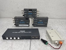 Lot Of 5 AJA HDTV HD10AMA Dual Rate HD SD 4CH Audio Embedder Disembedder UNTESTE