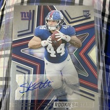 2025 Panini Rookies & Stars Cam Skattebo Rookie Autograph #110 New York Giants