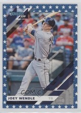 2019 Panini Donruss Independence Day Joey Wendle #83 us8