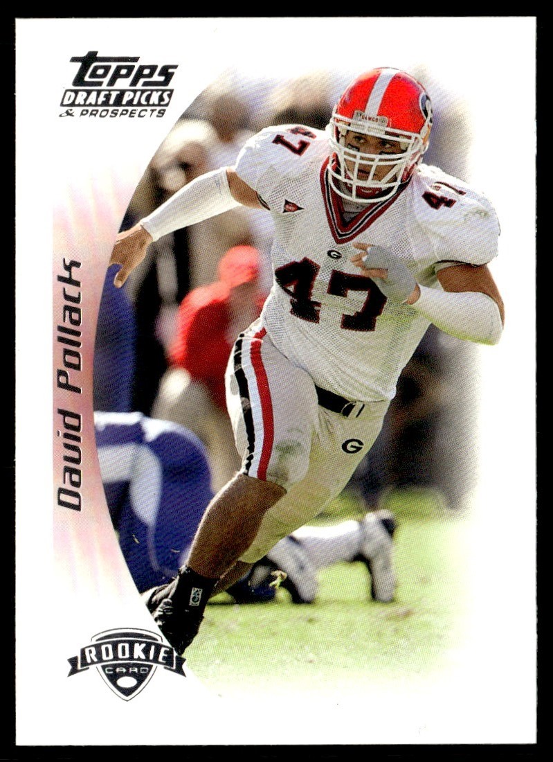 David Pollack Topps Draft Picks & Prospects #130 Base