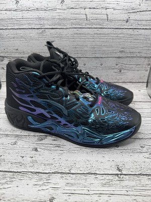 Mens Lamello Ball PUMA MB.04 Reflections Basketball Shoes Size 9.5 Sneakers Holo