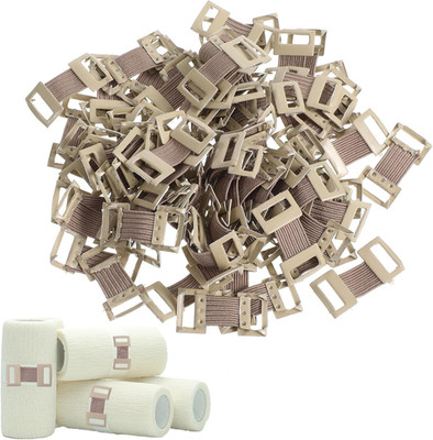 100 Pcs Stretchable Ace Bandage Clips Elastic Bandage Clips Reusable Bandage W