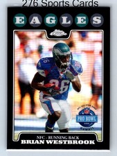 2008 Topps Chrome - Brian Westbrook #TC135 Refractor