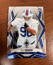 2025 Panini Phoenix Football - T.J. Sanders Rookie #181 Buffalo Bills Rookies