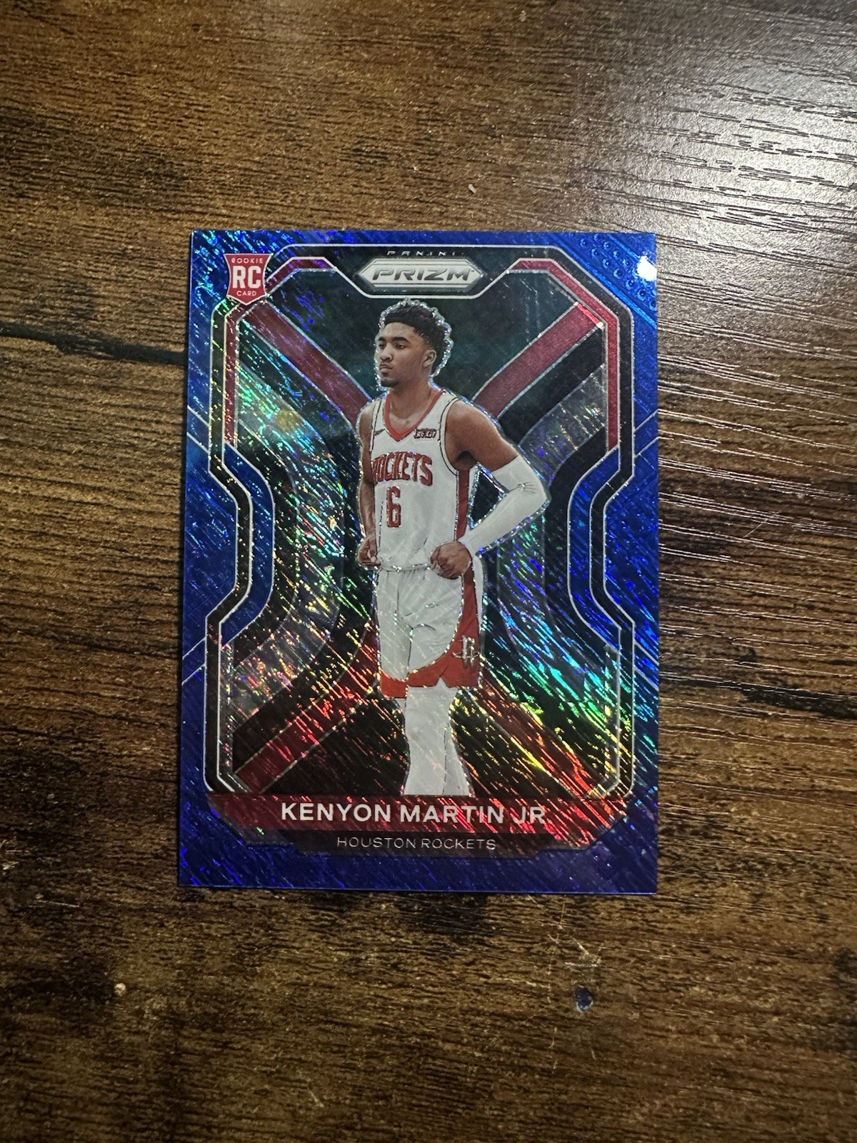 kenyon Martin Jr prizm Rokie #265 Blue Shimmer Prizm /35