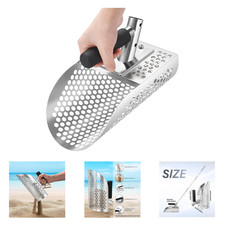 Metal Detector Sand Scoop Stainless Steel Beach Finds Shovel Sifting Shovel for