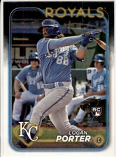 2024 Topps Series 2 - Logan Porter #666 (RC)