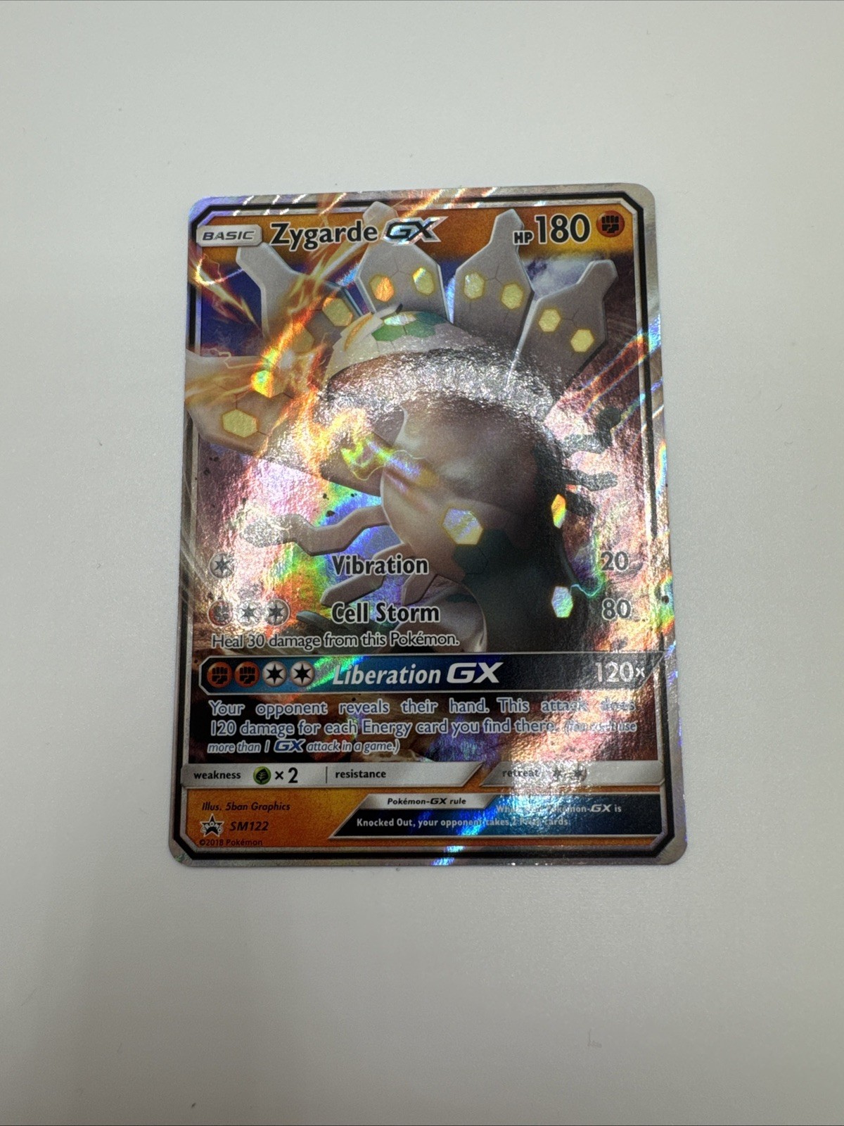 Pokemon - Zygarde GX SM122 Sm Holo (2018)