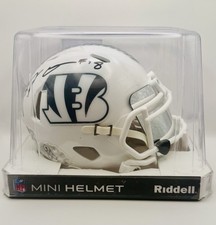 AJ Green signed Cincinnati Bengals Salute To Service mini helmet Beckett