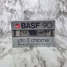 BASF 90 Pro II-CR Chrome IEC II Blank Cassett...