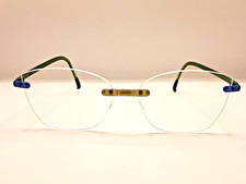 SWISSFLEX Blue/Green, Rimless, Frame Only 51-...