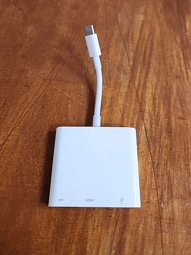 Original Apple A2119 USB-C To Digital AV Multiport Adapter Genuine OEM