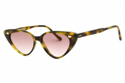 New Cutler and Gross CG1330S 005 Cat Eye Havana/Brown Flash Sunglasses Authentic