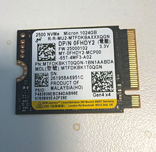 NEW OEM - Micron 1TB NVMe PCIe Gen4 x4 M.2 Internal SSD Black MTFDKBK1T0QGN