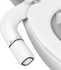 BIGCOW Ultra-Slim Bidet Attachment Cold Water Dual Nozzle