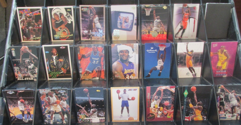 SHAQUILLE O'NEAL NICE (20) CARD ROOKIES INSERT & PREMIUMS LOT (NO DUPS) SEE SCAN