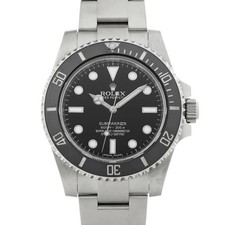 Rolex ROLEX Submariner 114060 Black Case Size 40×40mm Men's Used Watch #32310