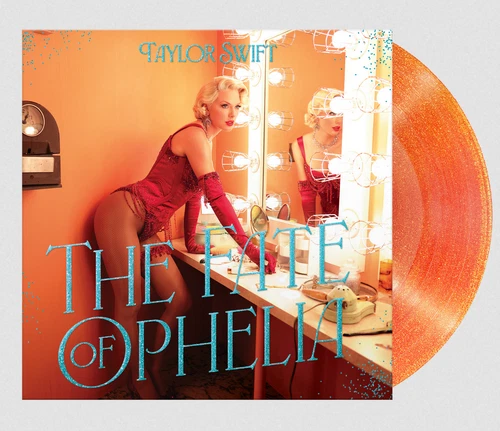 TAYLOR SWIFT - Fate Of Ophelia. 7" Orange Gold Glitter Vinyl. New and Sealed.