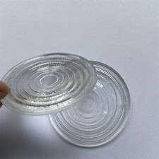 2pc Round Glass Spotlight Fresnel Lens IP23 Protection Grade Tungsten Lamp Cover