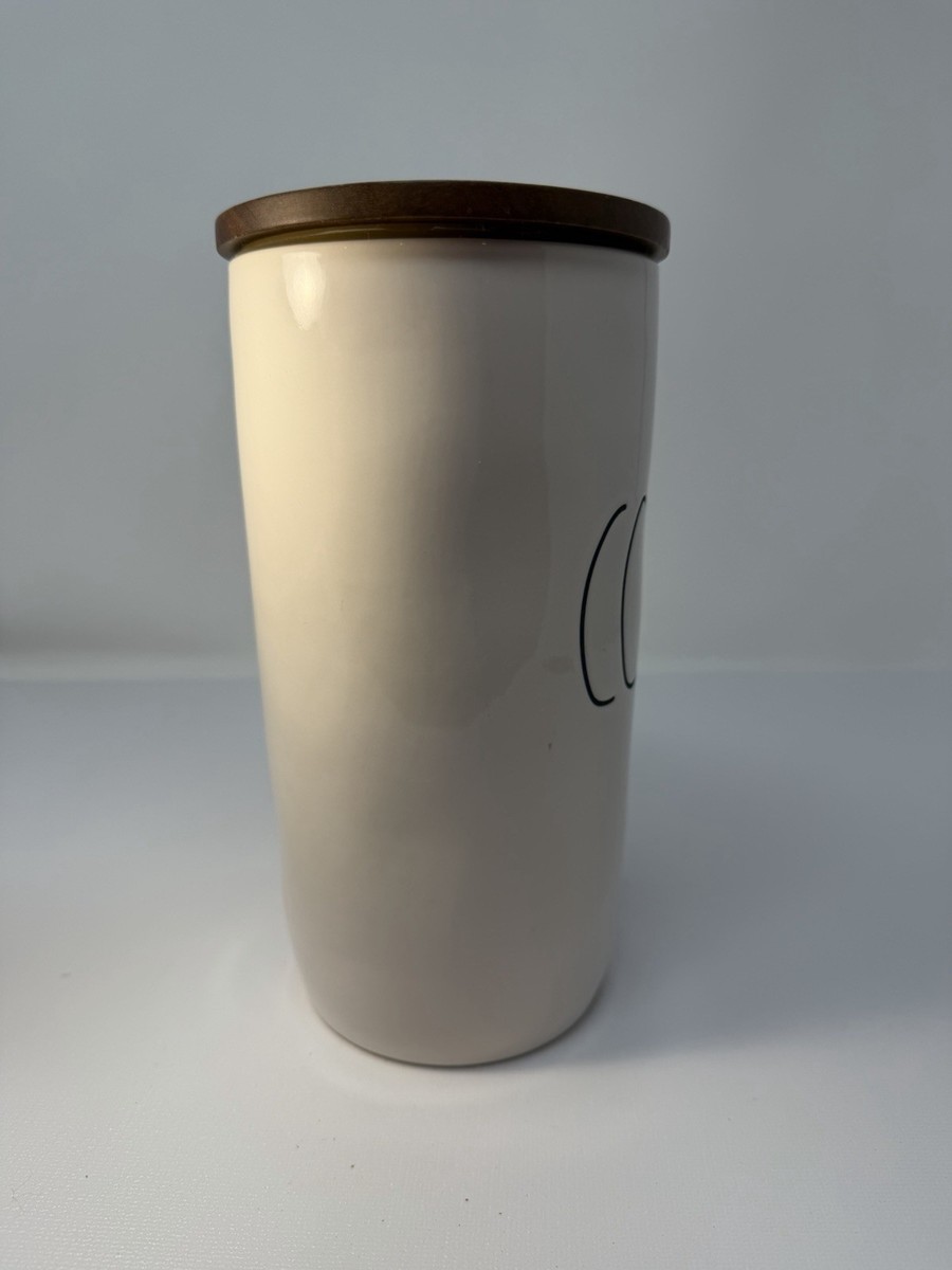 Rae Dunn Coffee Canister Jar & Lid 9