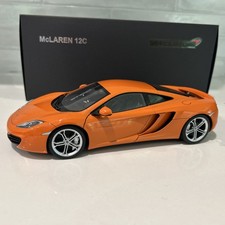 1/18 Autoart McLaren MP4 12C Orange Signature Series w/ COA